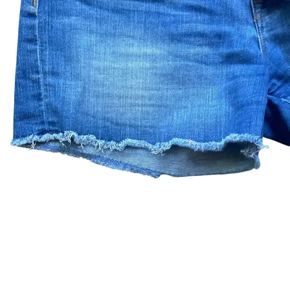JCREW Denim Cut Off Short Womens Sz 28 Blue - Picture 4 of 5